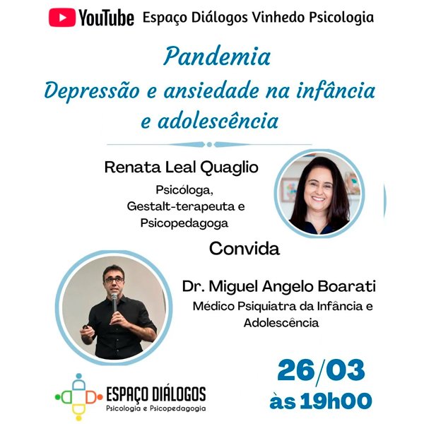 Pandemia – Depressão e ansiedade na infância e adolescência