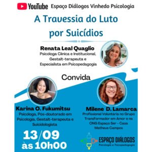A travessia do luto por Suicídios